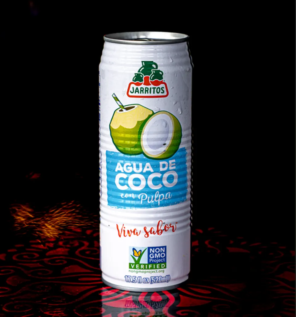 Jarritos Coconut Water.